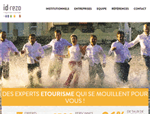 Tablet Screenshot of formation-etourisme.com